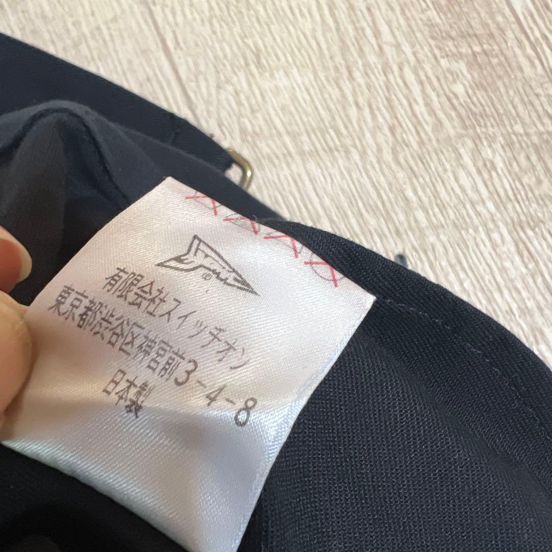 希少　20471120 HYOMA レザーコンビボンテージハーフパンツ