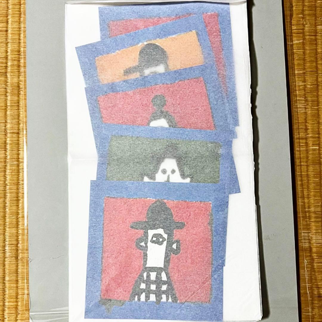 cocco　4枚セット　柚木沙弥郎多治見タイルlife・LIFE展