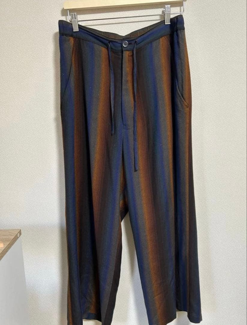 25FW5.2万SEVEN BY SEVEN ウールレーヨンパンツネペンテス