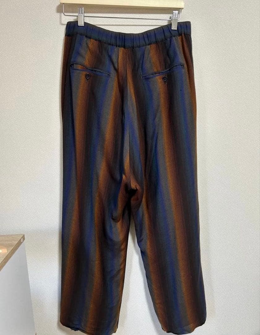 25FW5.2万SEVEN BY SEVEN ウールレーヨンパンツネペンテス