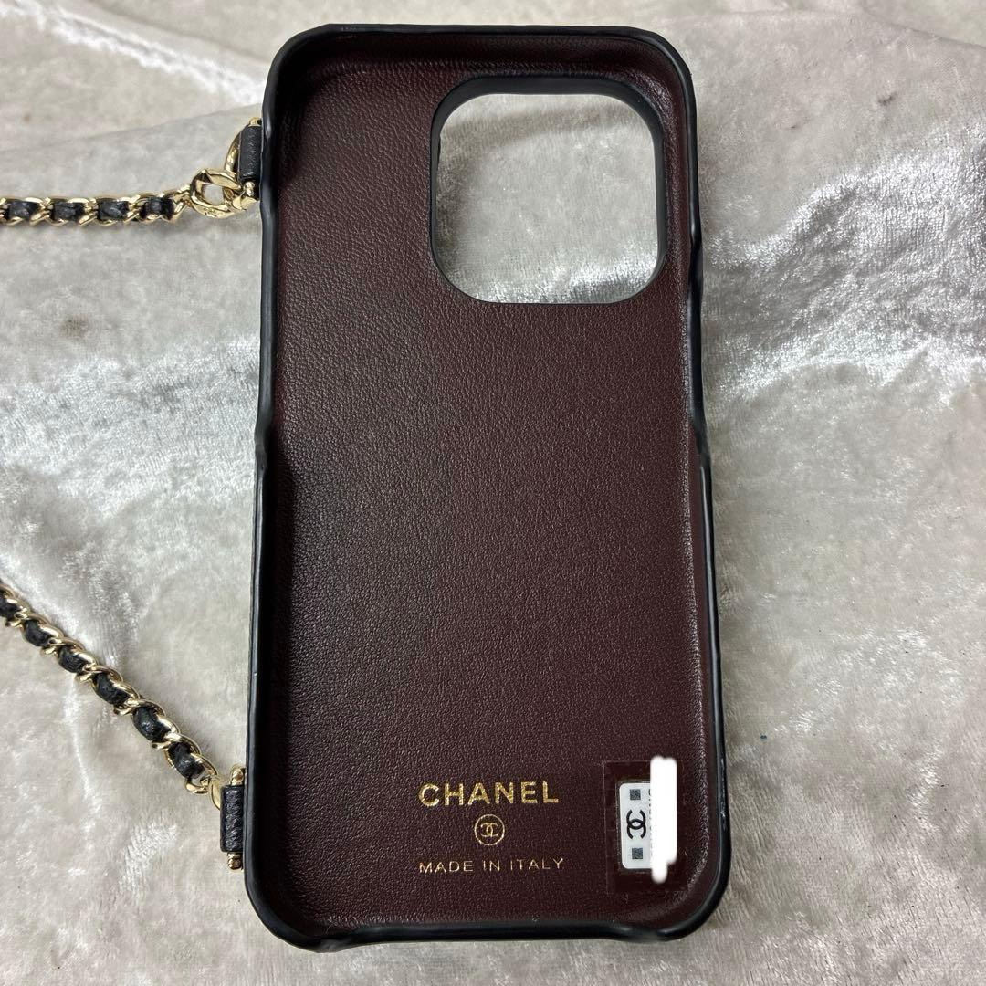 CHANEL シャネル マトラッセ iPhoneケース 6.1インチ相当