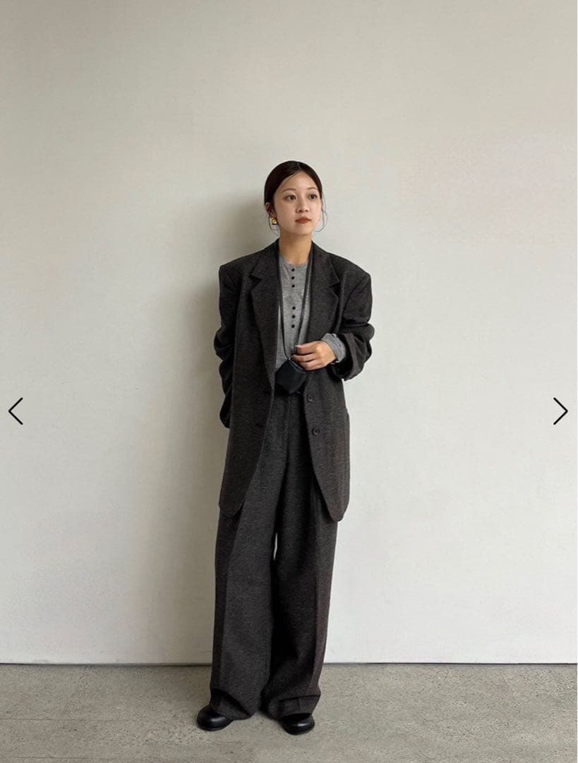新品未使用　anuke Herringbone Wool Jacket