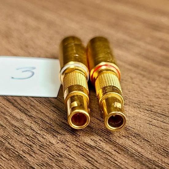 旧 Mark Levinson RCA-->LEMOアダプター　ペアー