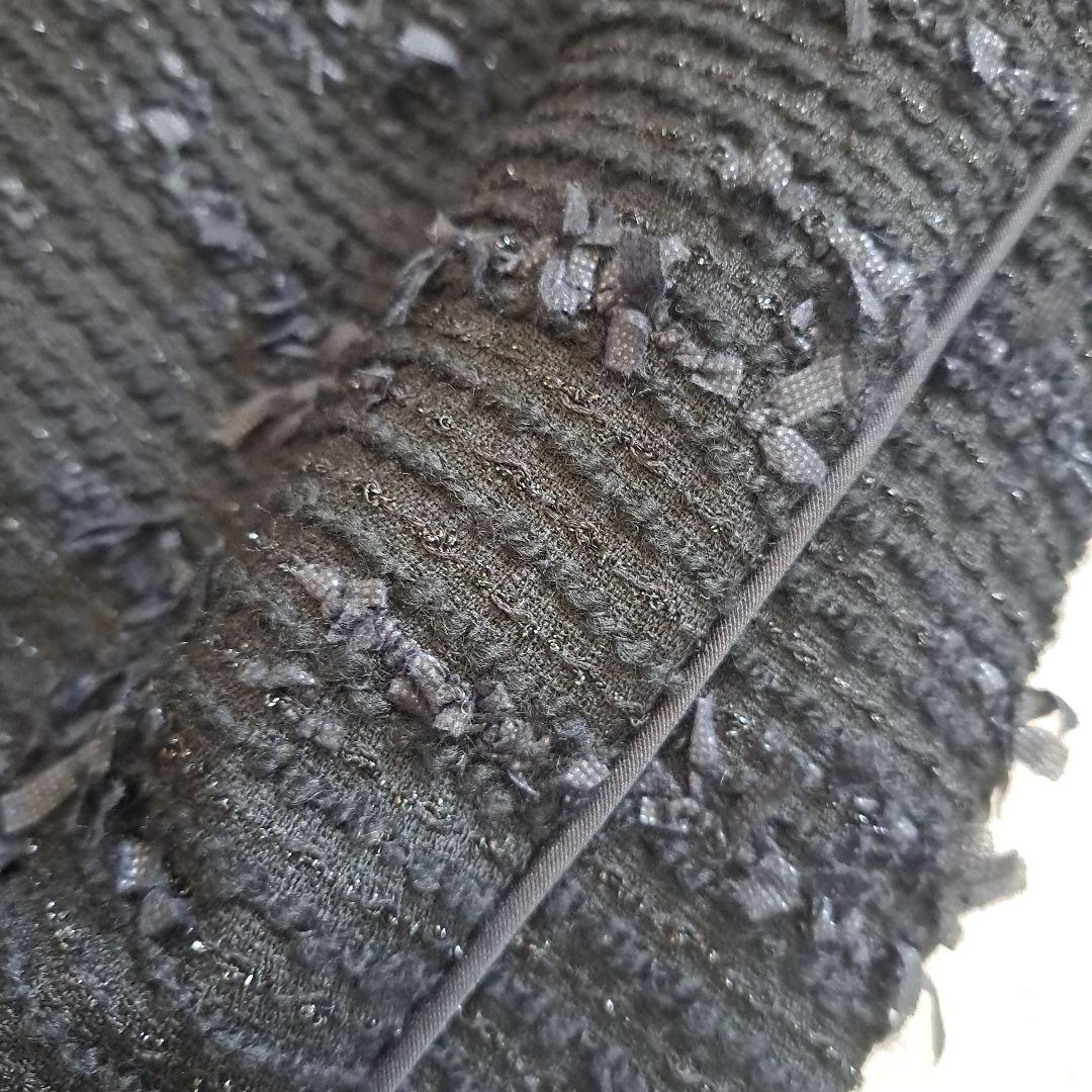 1度着●アドーアADORE●ボウタイファンシーツイードワンピース66000円