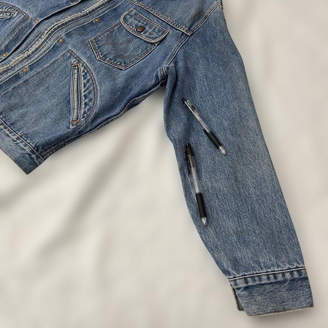 値下げ 90s ラングラー Wrangler 11MJZ Gジャン デニム JK