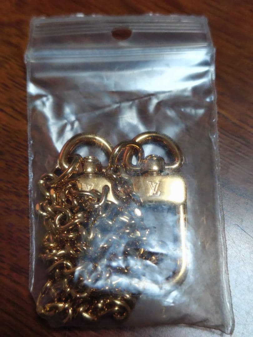 ヴィトン ウォレットチェーン ゴールド LOUIS VUITTON