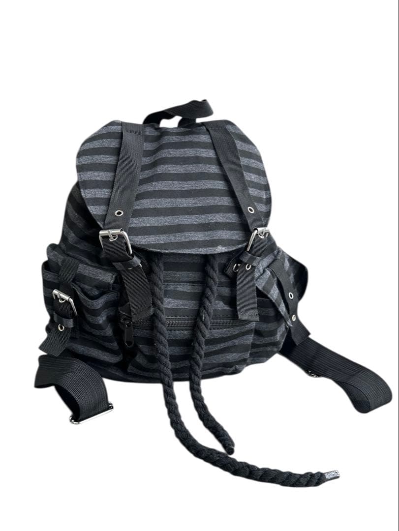 バッグ border pattern parachute backpack