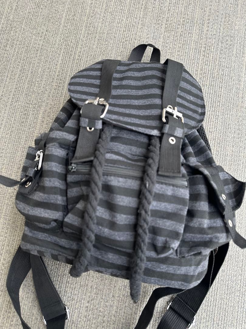 バッグ border pattern parachute backpack
