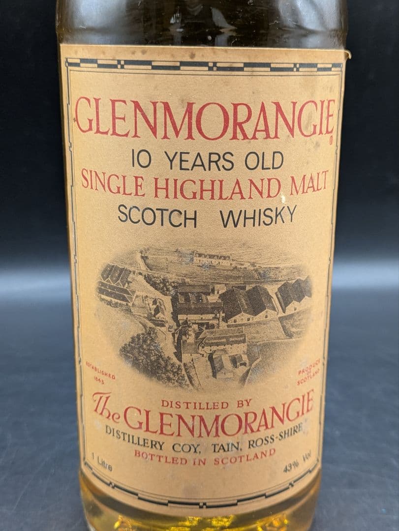 グレンモーレンジ 10年 シングルモルトスコッチウイスキー 1000ml
