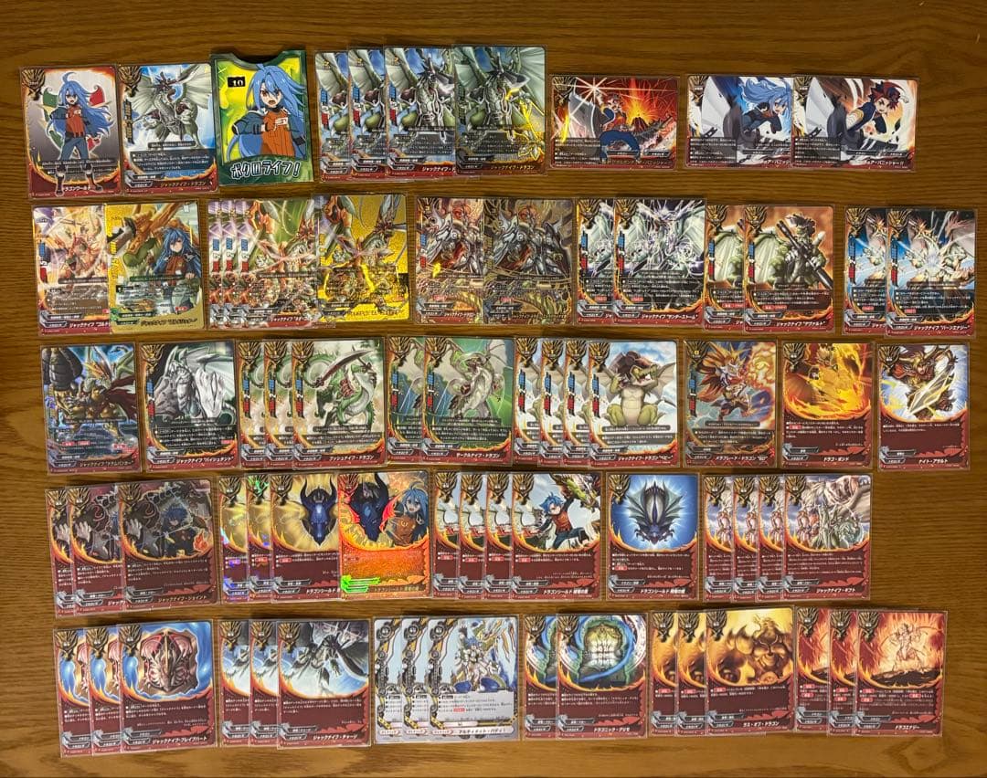 バディファイト ジャックナイフ/ゴルドリッター デッキ ドラゴンW