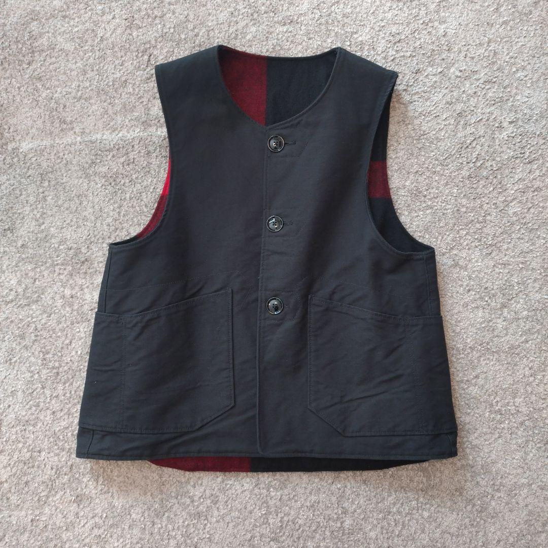 engineered garments✕wool rich over vest
