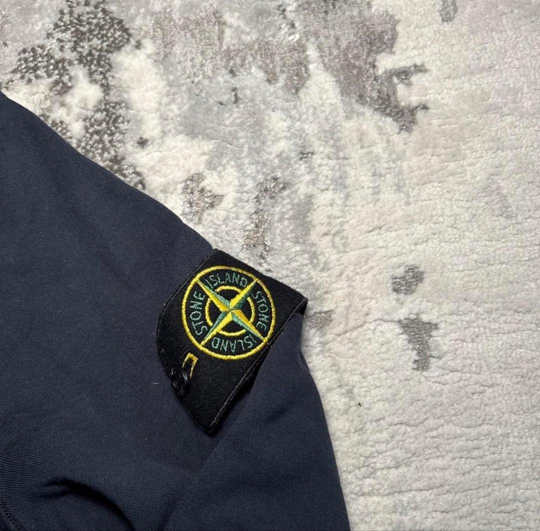 STONE  ネイビー スウェット