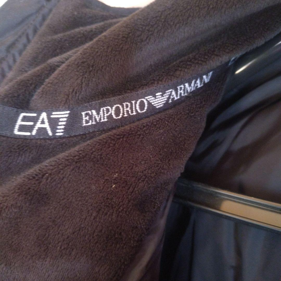 EA7 Emporio Armani ダウンジャケット 黒/グレー