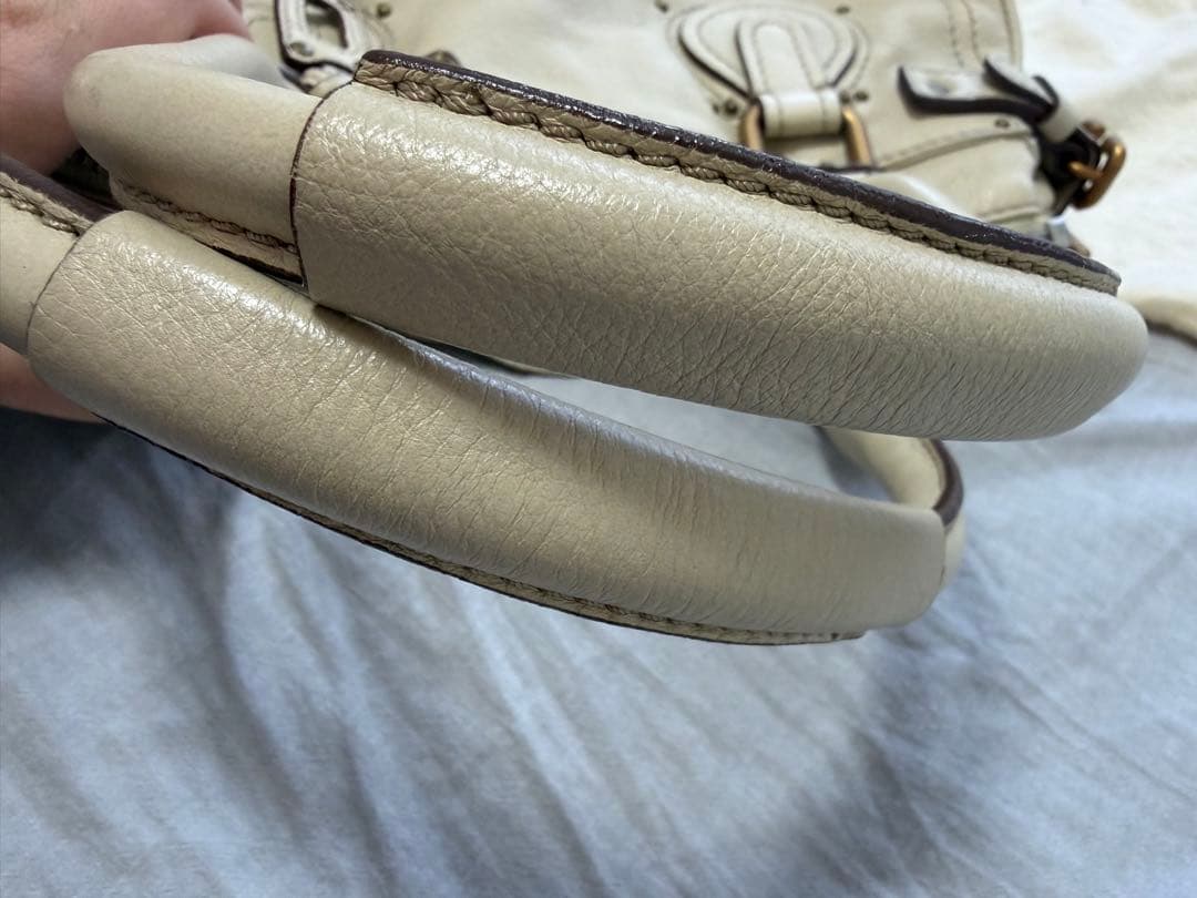 Chloé ライトベージュ ハンドバッグ 保存袋付き