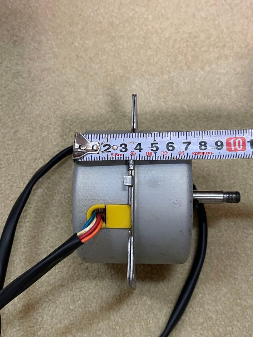 富士工業レンジフードモーター品番90233661メンテ済み中古品