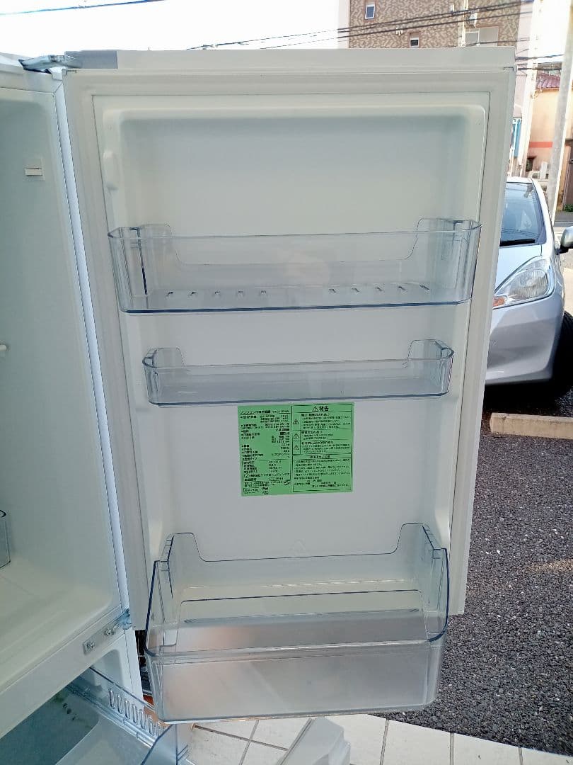 【北九州·福岡市限定】2ドア冷蔵庫　2024年製　159L【安心の3ヶ月保証】