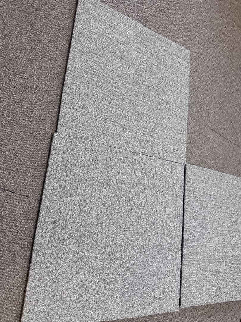 8枚　MUTE 防音専科　防音マット　ホワイト