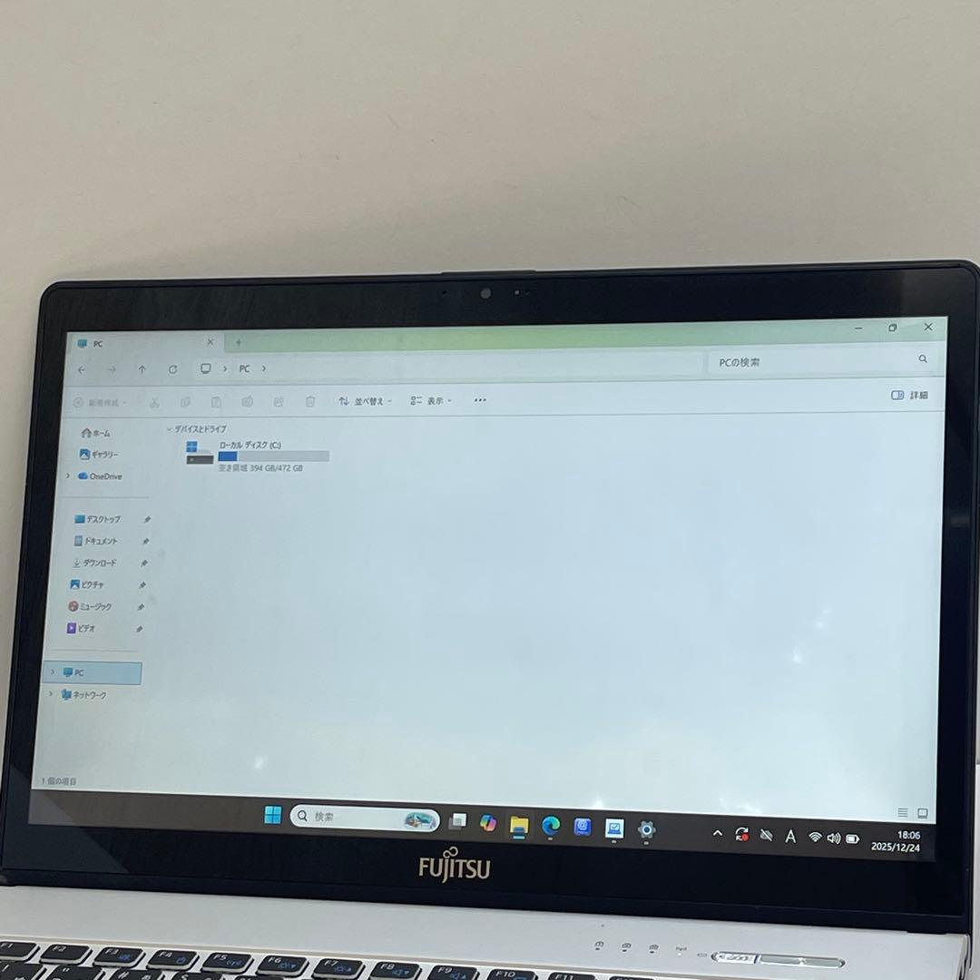 #667 富士通 LIFEBOOK WS1/D2 i7-8550U SSD512