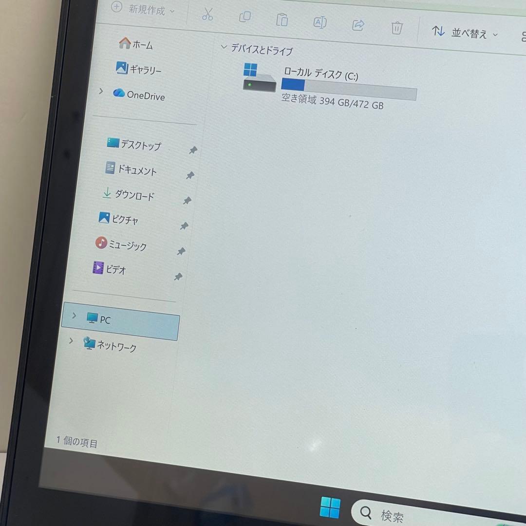 #667 富士通 LIFEBOOK WS1/D2 i7-8550U SSD512