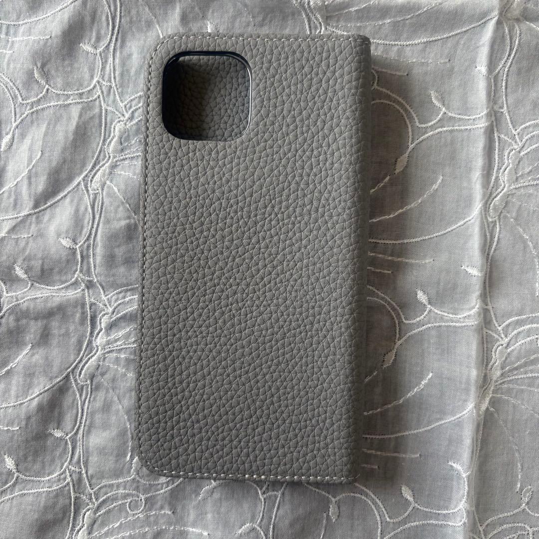 BONAVENTURA 手帳型ケース グレー iPhone13