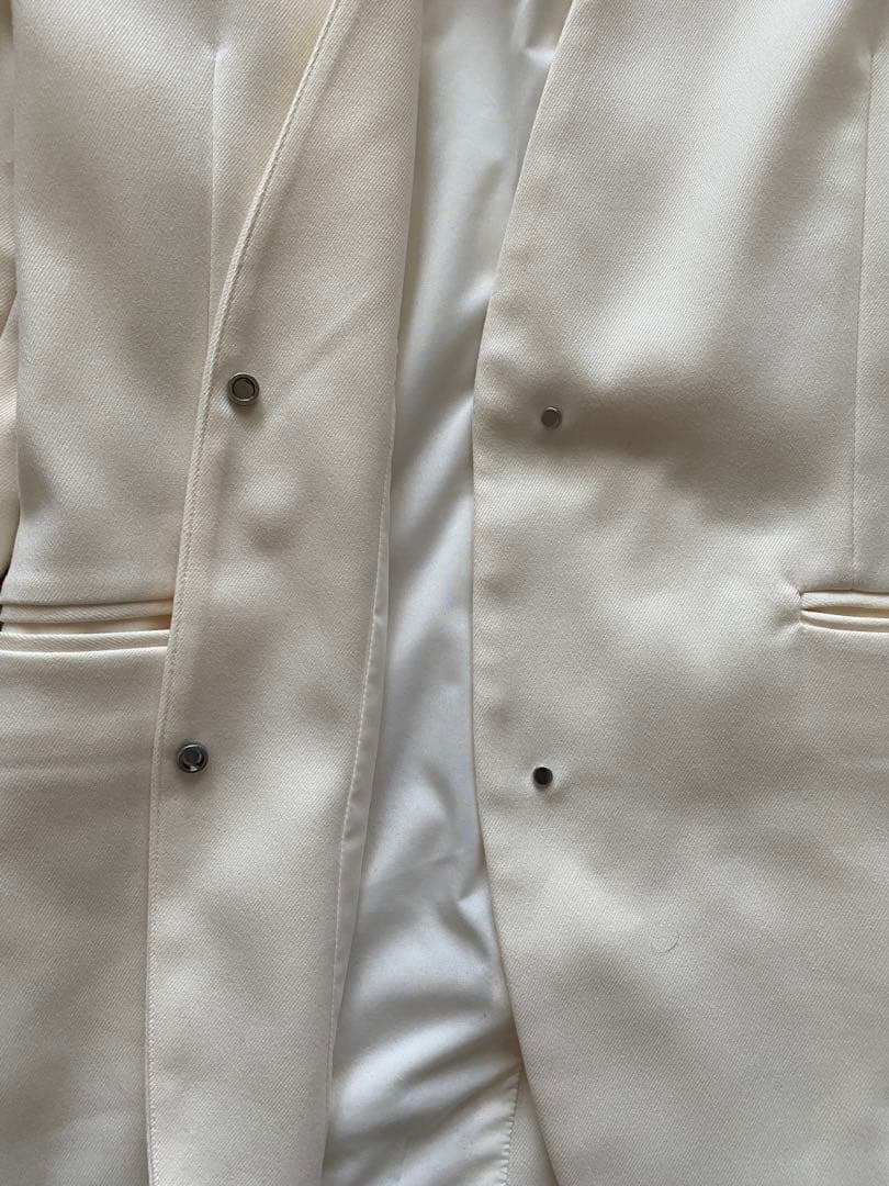 【mepo】【美品】アニュアンス ミドルレングススリットスリーブジャケット