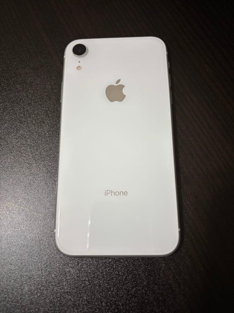 Apple iPhone XR ホワイト 本体と付属品　256GB S