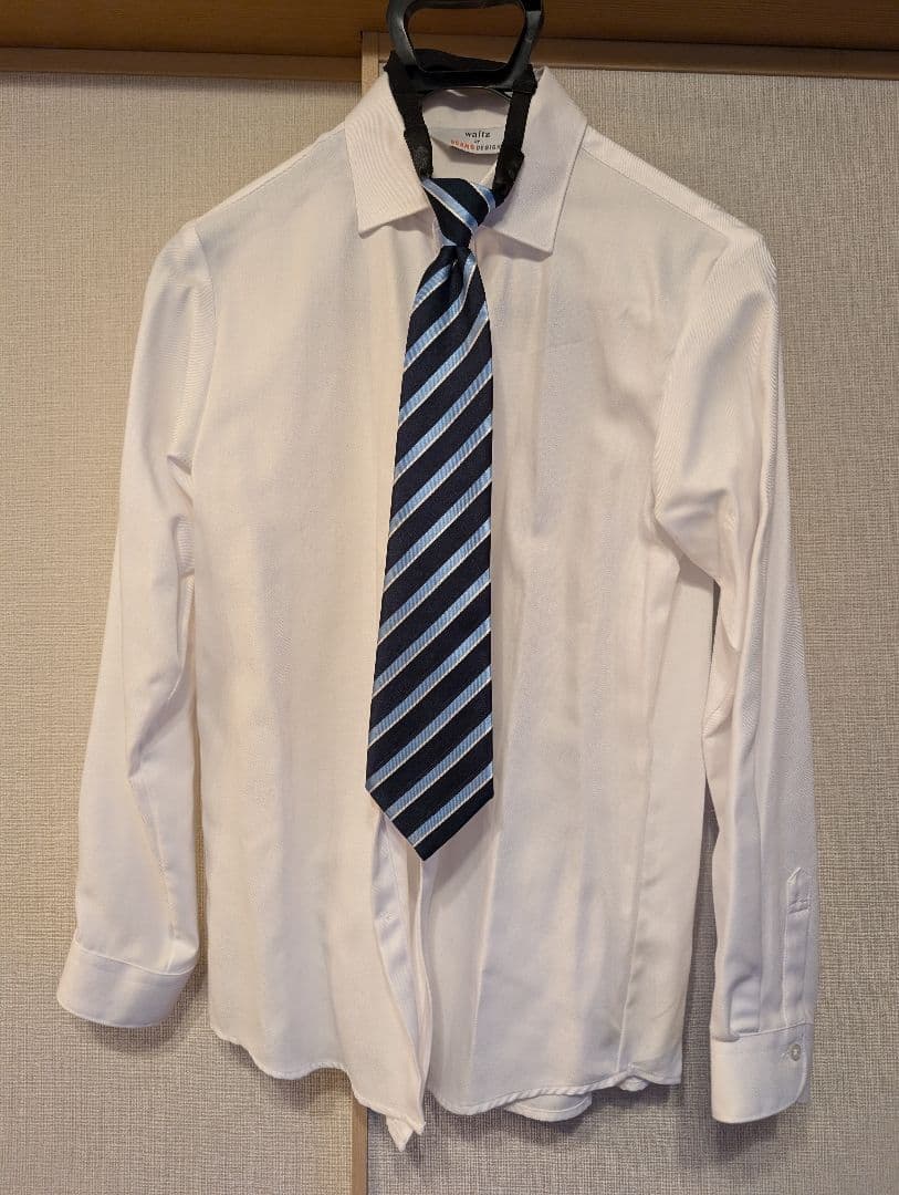 【美品】BEAMS DESIGH ネイビー ブレザー スーツ ネクタイ付