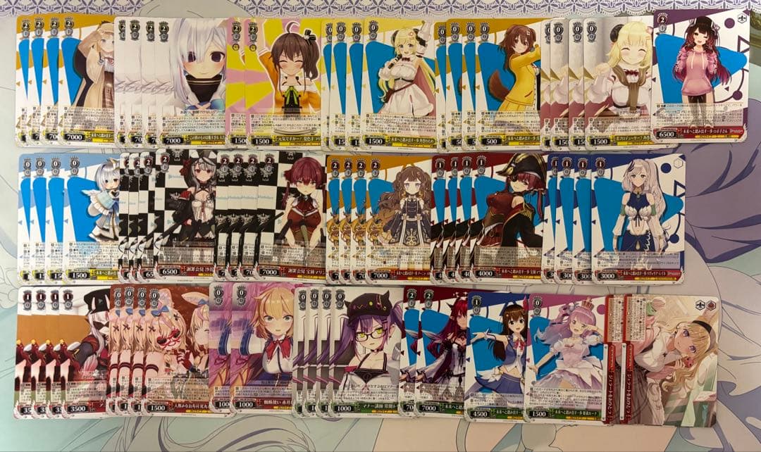 ホロライブ　ヴァイスシュヴァルツ　まとめ売り