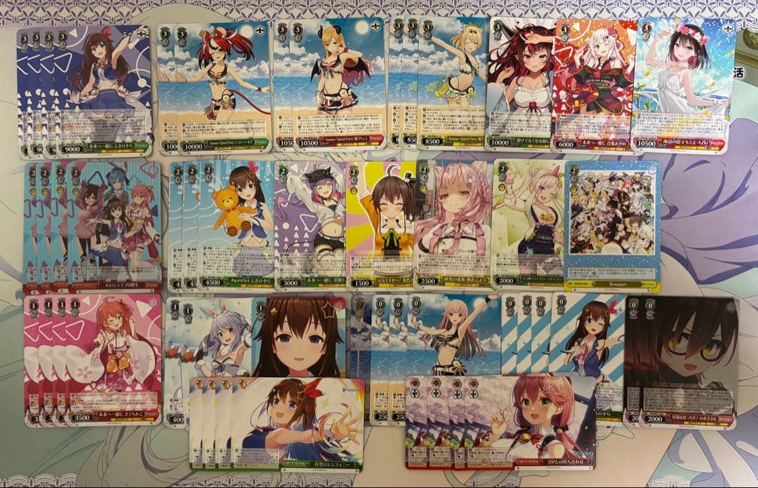 ホロライブ　ヴァイスシュヴァルツ　まとめ売り