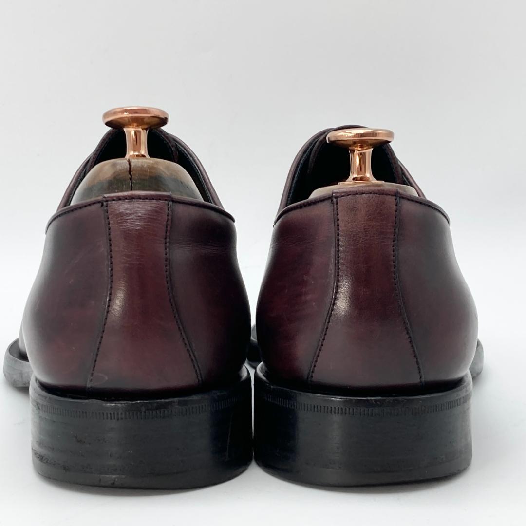 美品 箱付　ジョルジオ アルマーニ　４２　ホールカット　ウィングチップ