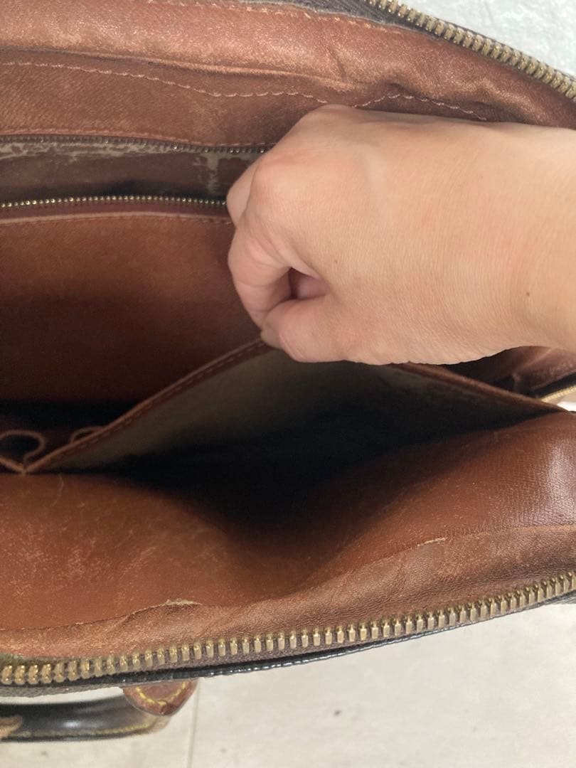 ⭐︎廃盤 希少⭐︎ 南京錠あり ヴィンテージ 書類カバン LOUIS VUITTON