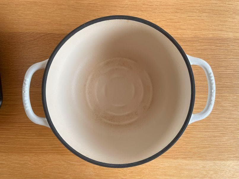 バーミキュラ　ライスポット　ミニ　3合炊き　(ホワイト)