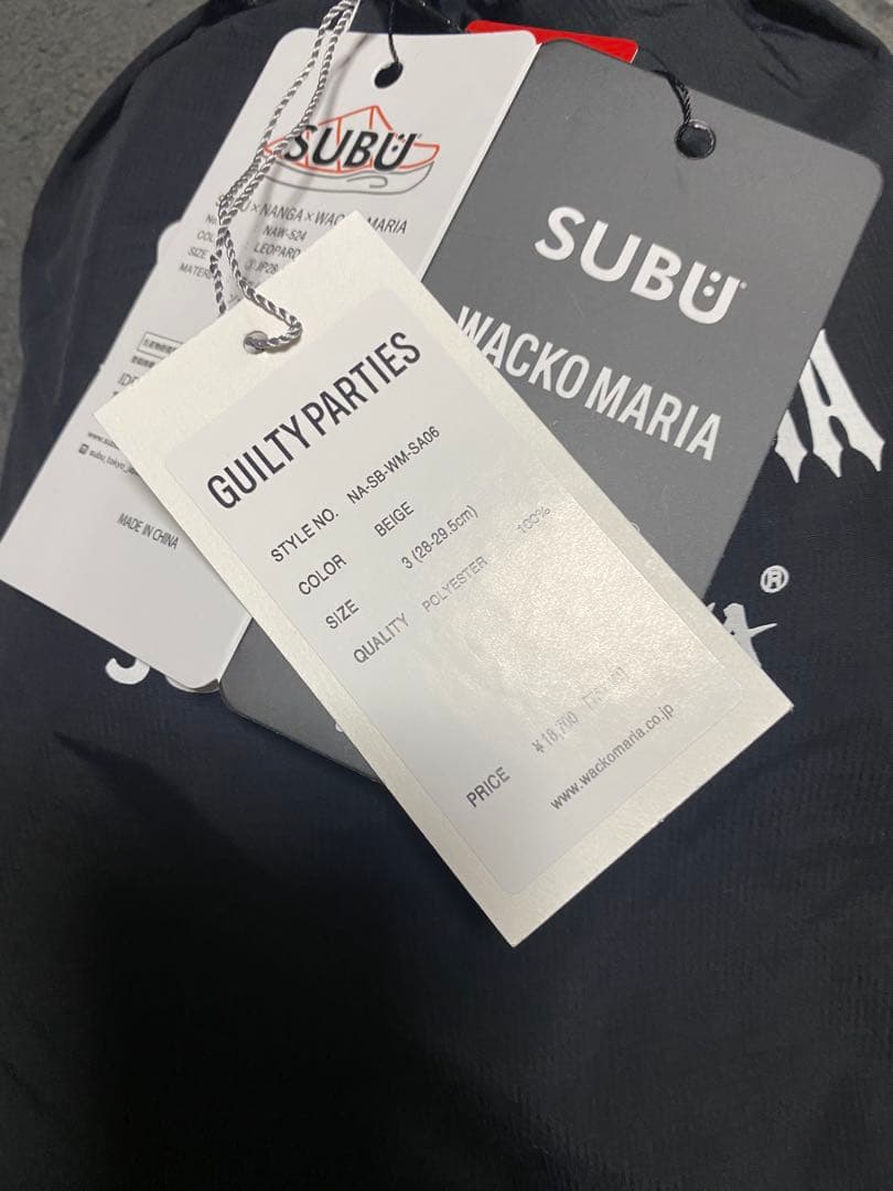 WACKOMARIA NANGA SUBU LEOPARD BEIGE キムタク