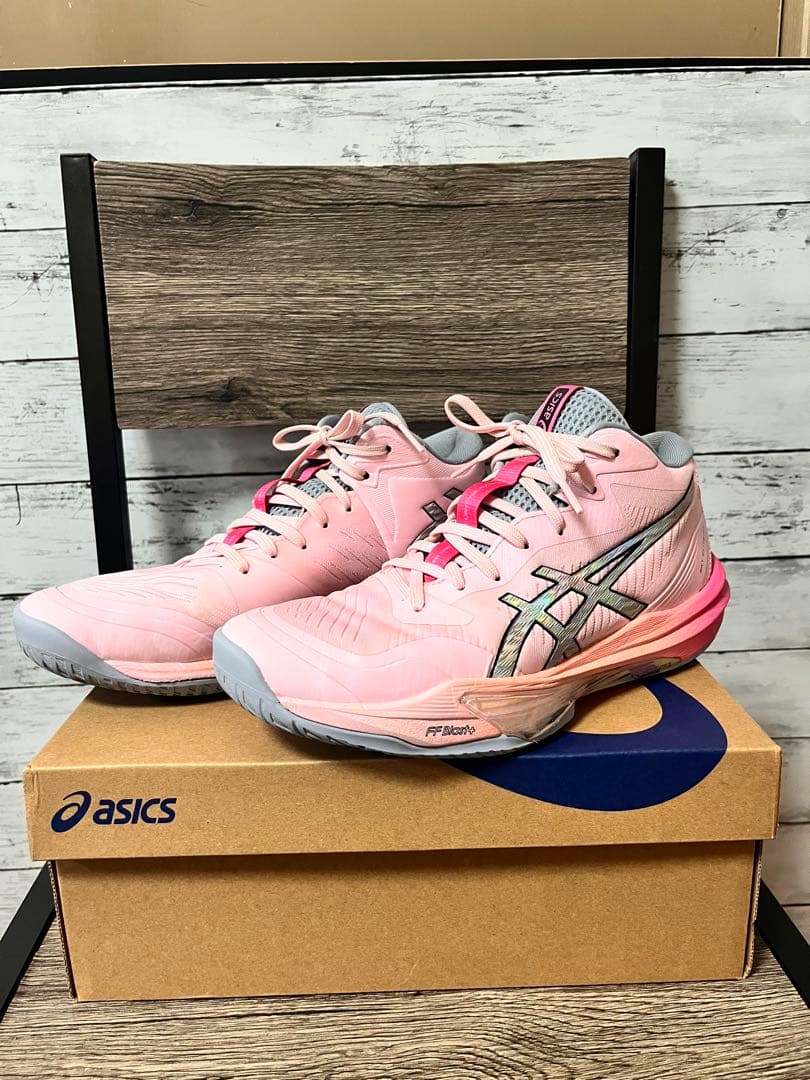 ASICS SKY ELITEバレーボールシューズ ピンク 高橋藍　26.5cm