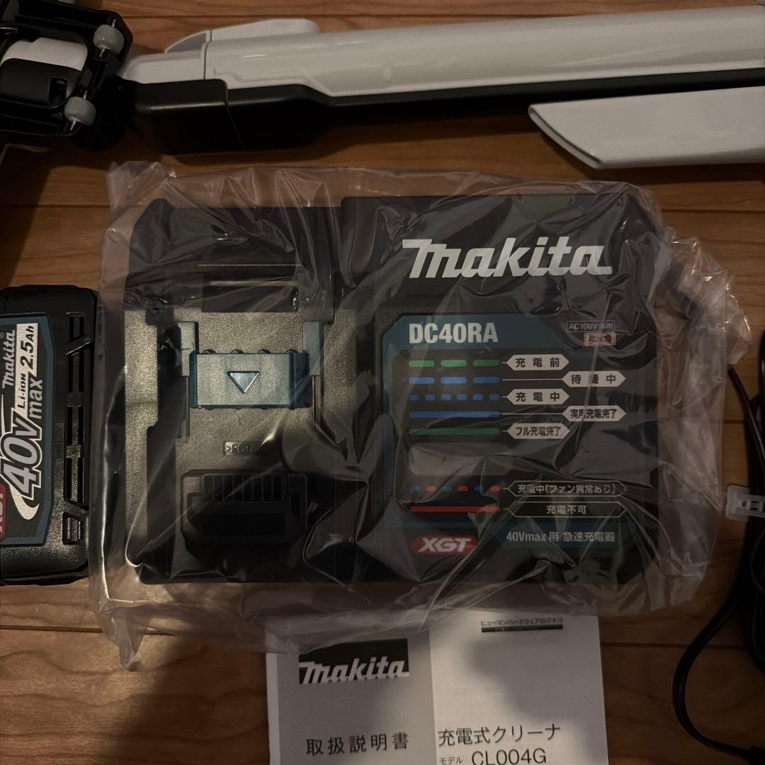 Makita 40V スティッククリーナー CL004G