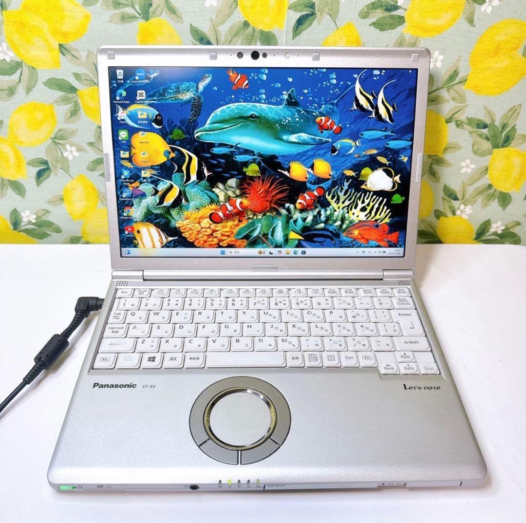 第8世代・レッツノート・レアDVD付き・すぐ使える