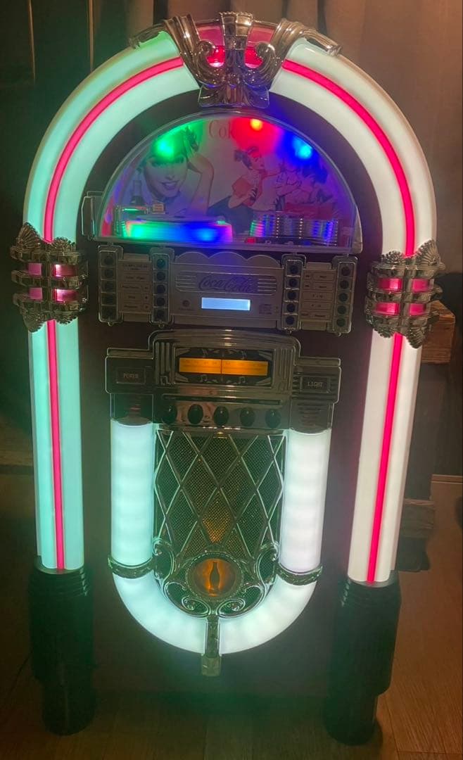 コカ・コーラ　ジュークボックスCDプレーヤー