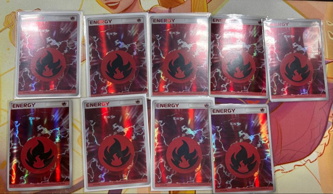 ポケカ　ホロンエネルギー　炎　9枚　まとめ売り