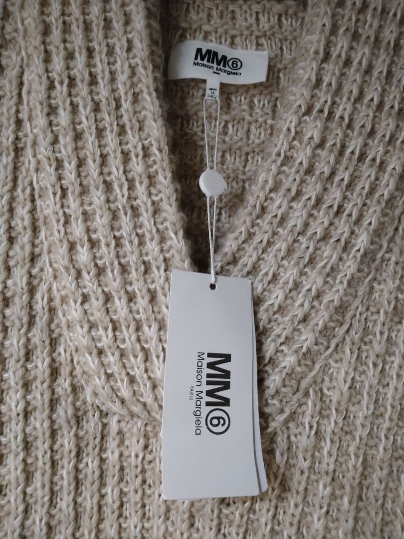 MM6 maison margiela Vネック ニットベスト