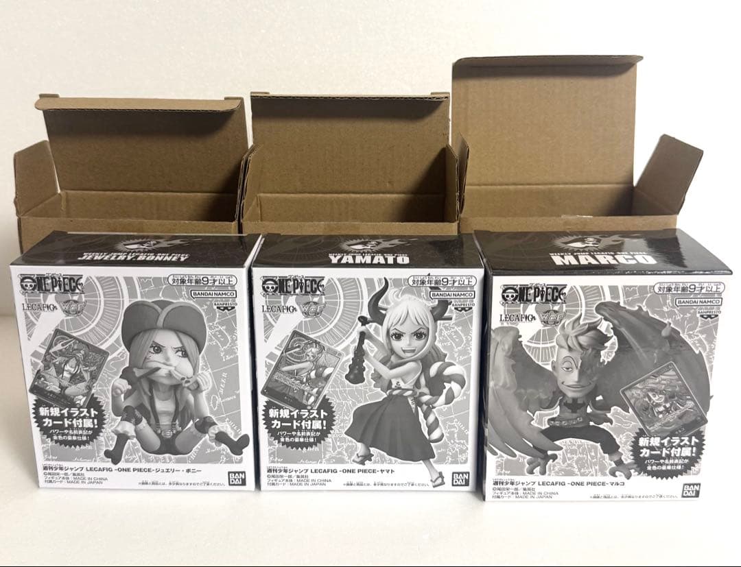ジャンプ応募者全員サービス ワンピース レカフィグ 3種セット