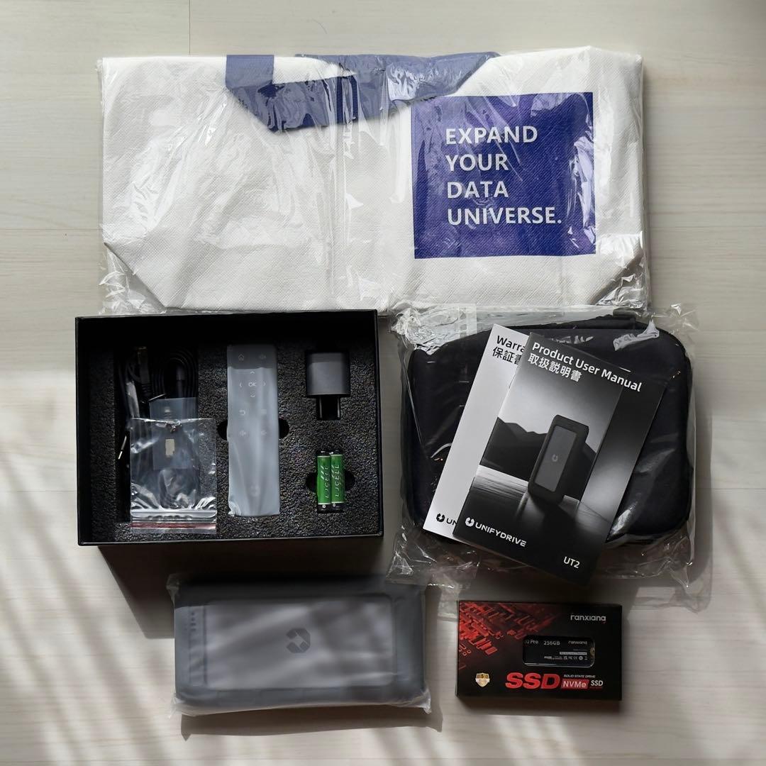 UnifyDrive UT2　ポータブルNAS