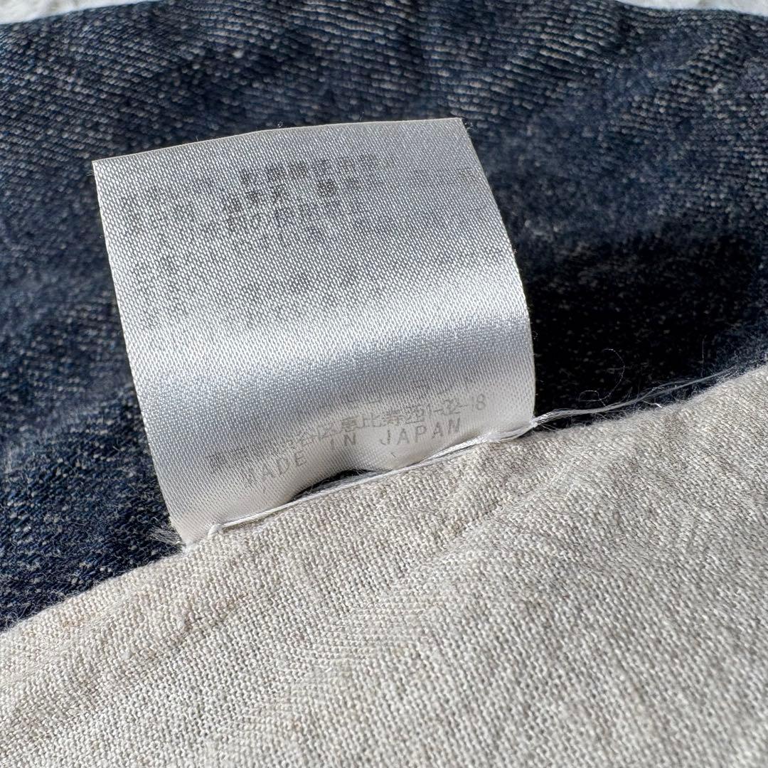 【美品】KLASICA テーラードジャケット　コットンリネン　デニム 2 日本製