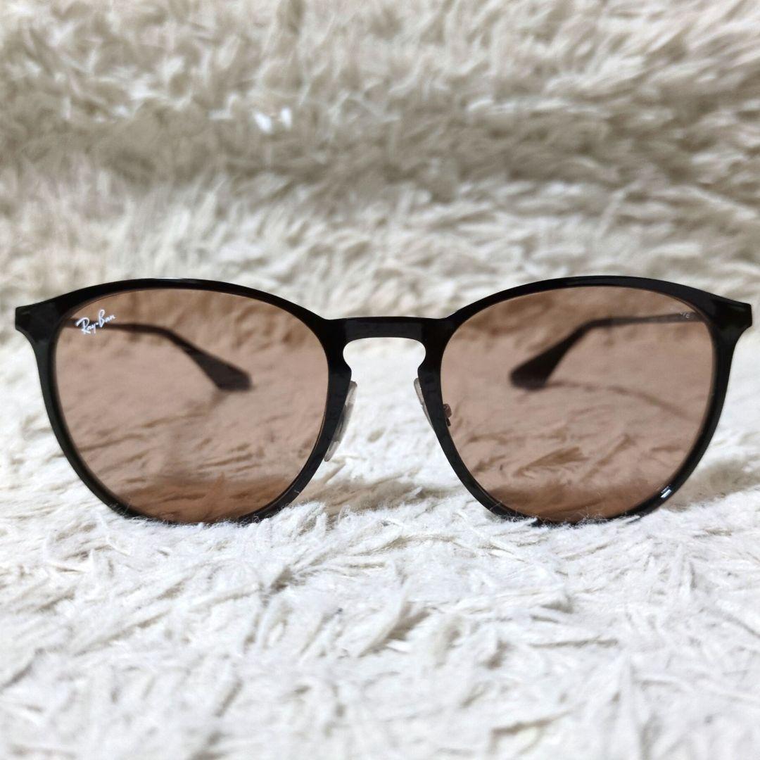 美品 付属品完備 レイバン RB3539 002/Q4 調光レンズ 黒