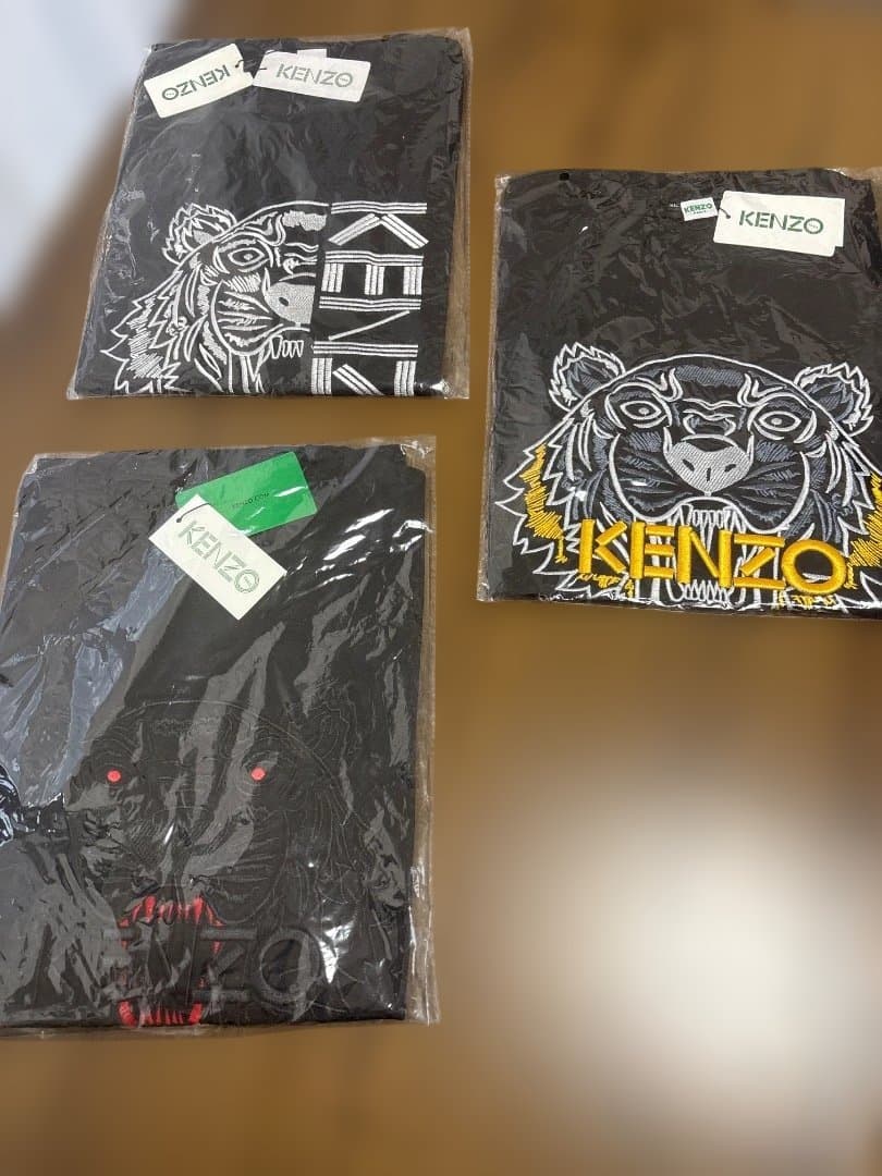 ケンゾー　Tシャツ 3枚　刺繍　未使用！