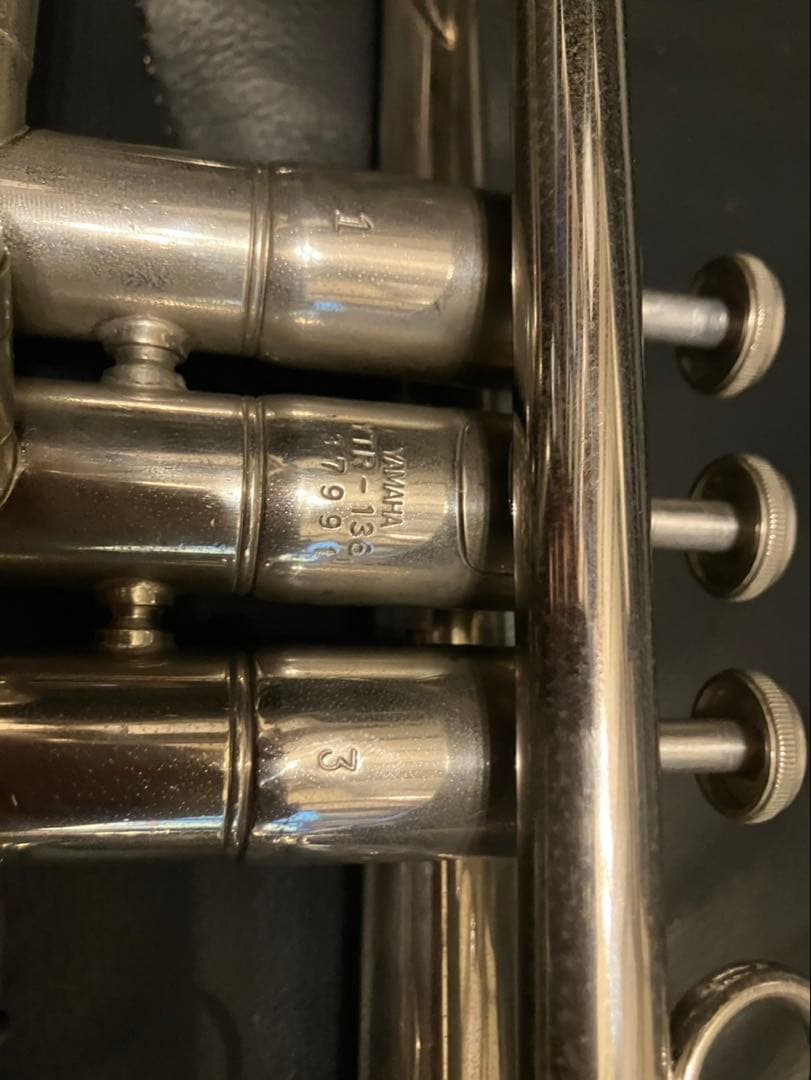 メンテ済み YAMAHAトランペット YTR-136 マウスピース付き ジャンク