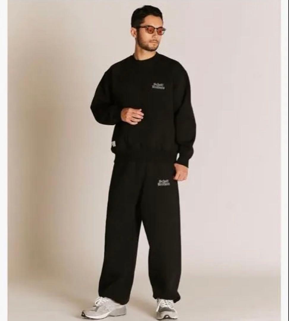 Schott B.S CREW SWEAT ブラック