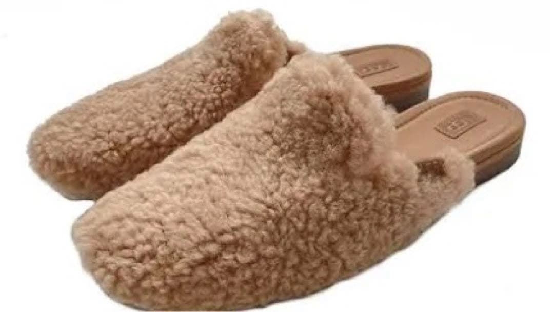 UGG シープスキン ミュール ベージュ