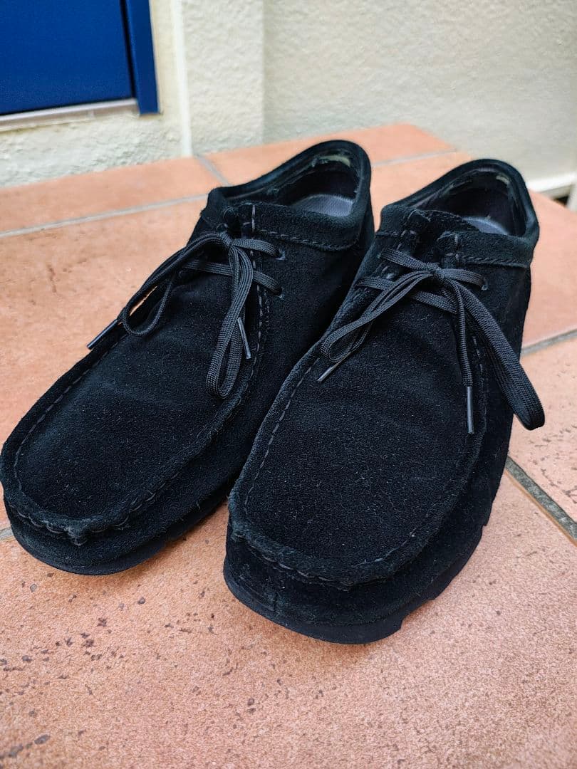 goretex クラーク ブラックスエード