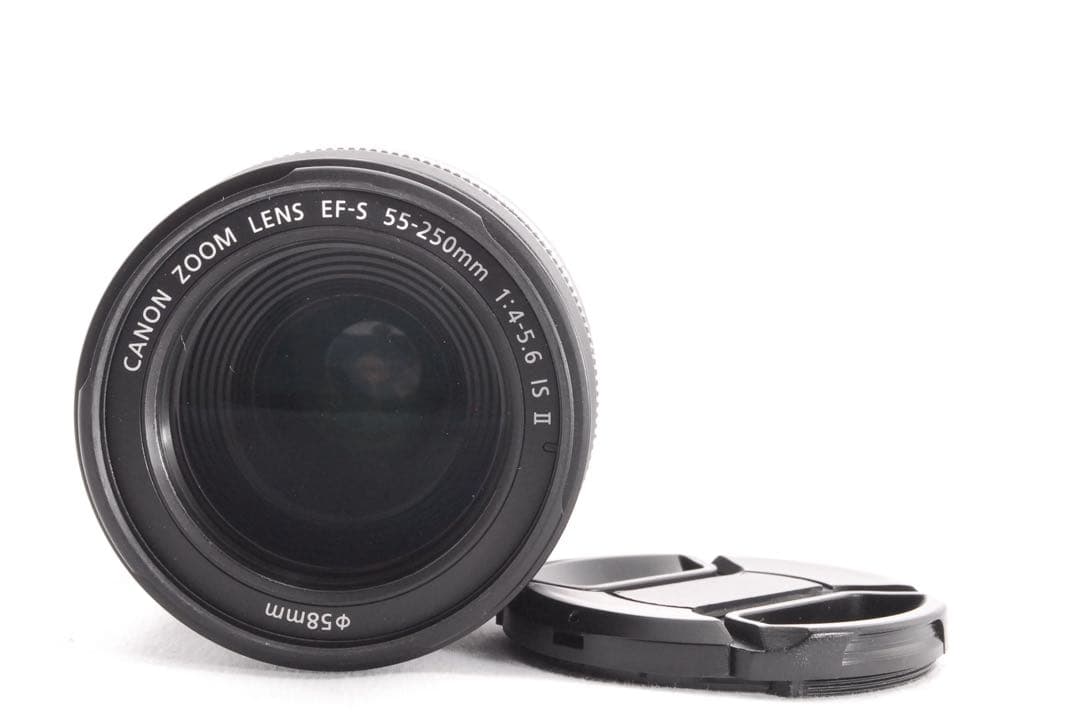 美品‼️Canon EF-S 55-250mm IS II 望遠レンズ 運動会最適