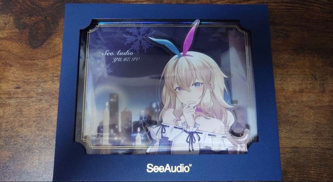 See Audio YUME4 青/ピンク イヤホン